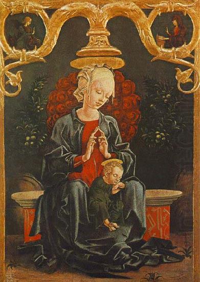 Madonna and Child in a Garden, Cosimo Tura